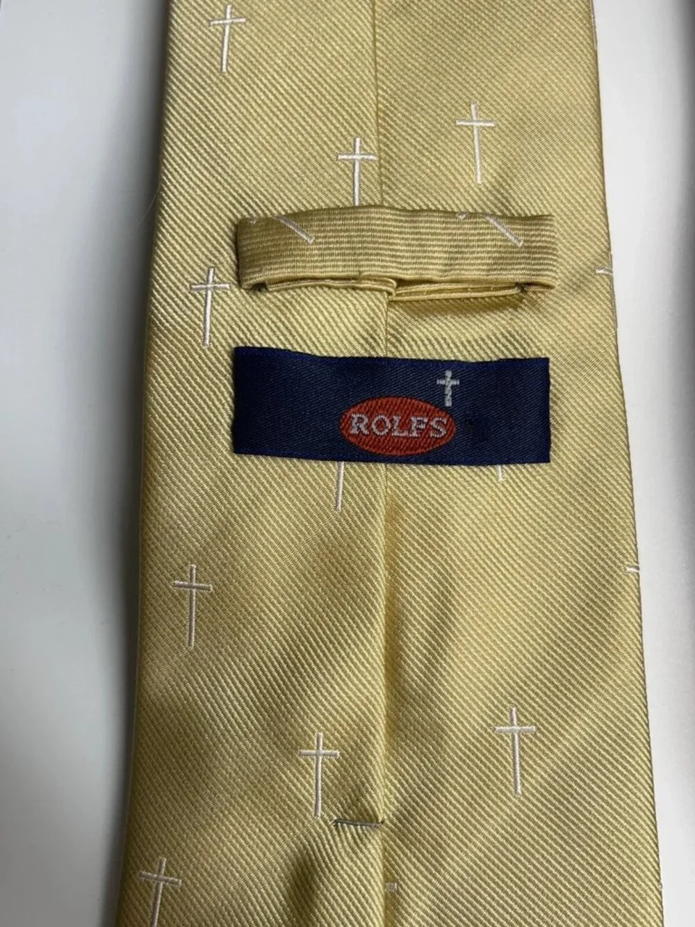 Church Cross Rolfs Silk 3 Neckties Mens Religious‎ 4